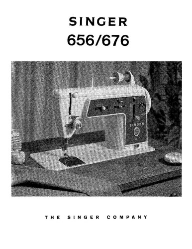 Singer 656 676 - singer, sewing