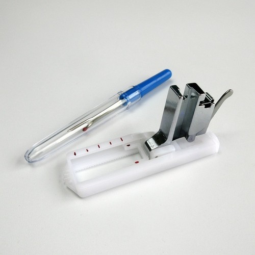 High shank plastic buttonhole - high,